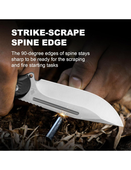 Cuchillo de Caza Kizer Ursa Major 11.3 cm Hoja AEB-L con Funda Cuchillo de Caza Kizer Ursa Major 11.3 cm Hoja AEB-L con Funda