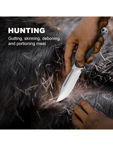 Cuchillo de Caza Kizer Ursa Major 11.3 cm Hoja AEB-L con Funda Cuchillo de Caza Kizer Ursa Major 11.3 cm Hoja AEB-L con Funda