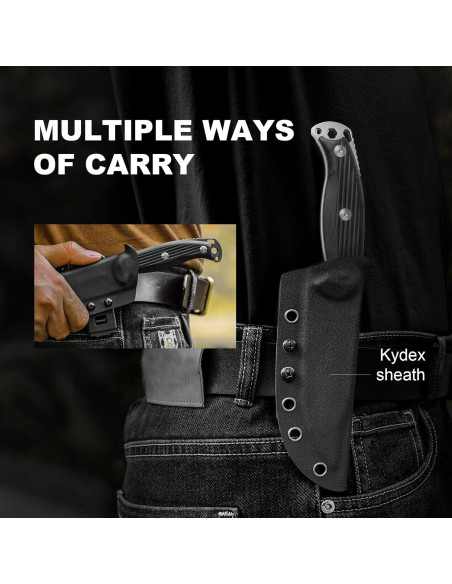 Cuchillo de Caza Kizer Ursa Major 11.3 cm Hoja AEB-L con Funda Cuchillo de Caza Kizer Ursa Major 11.3 cm Hoja AEB-L con Funda