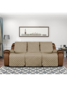 Funda de Sofá Recliner Sobredimensionada Easy-Going Beige 2