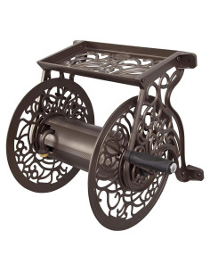 Carrete de Manguera de Pared Liberty Garden 704 - Bronce, 38.1m