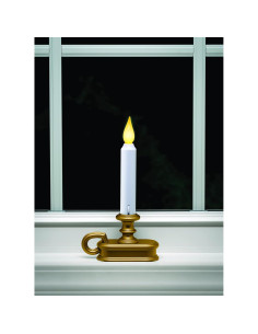 Vela LED de Ventana Xodus Antiguo 21.6cm con Sensor 2