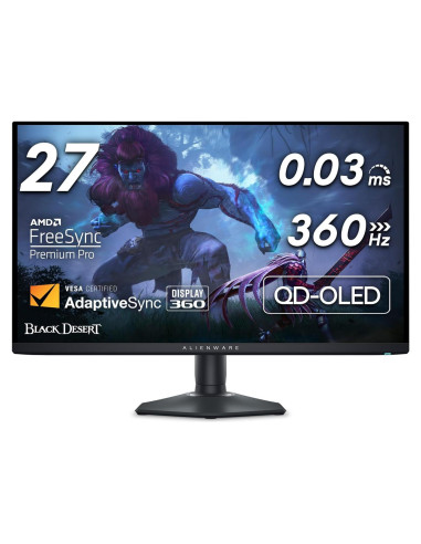Monitor de Juegos Alienware AW2725DF 27" QD-OLED 360Hz