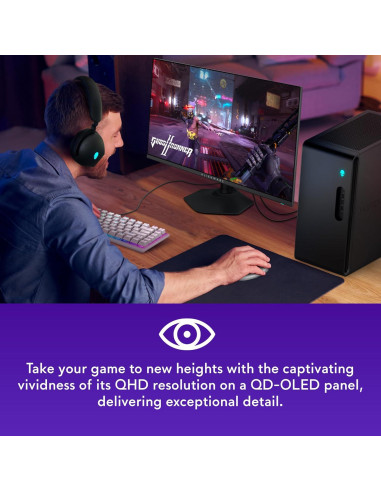 Monitor de Juegos Alienware AW2725DF 27" QD-OLED 360Hz