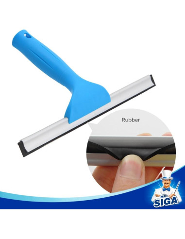 Combo de Limpieza de Ventanas MR.SIGA - Limpiaparabrisas 25cm y Microfibra