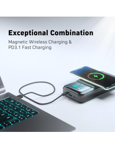 Banco de Energía Denvix PowerX 250W 25,000mAh Cargador Portátil 2