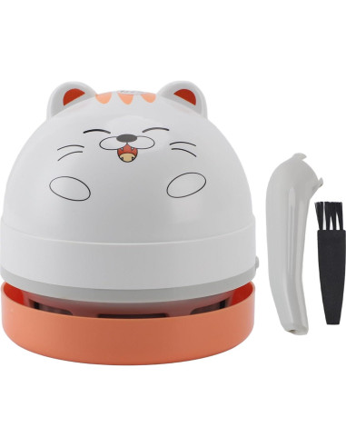 Aspiradora de escritorio portátil aqxreight 12x9cm sin cable