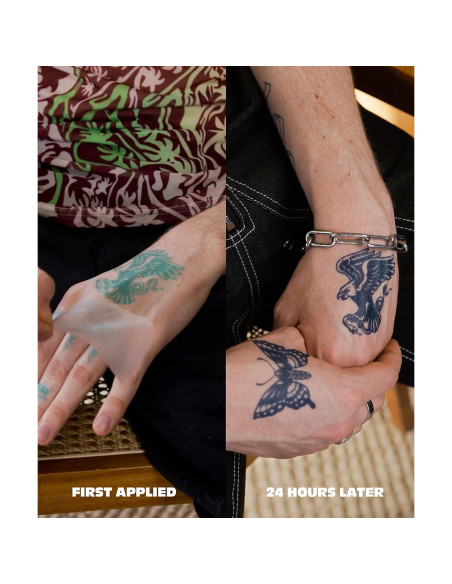 Tatuaje Temporal Inkbox Adria Orca 7.62x7.62cm Resistente