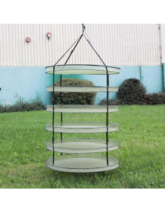 Estante Plegable de Secado iPower 6 Capas 91 cm Malla Transpirable 2