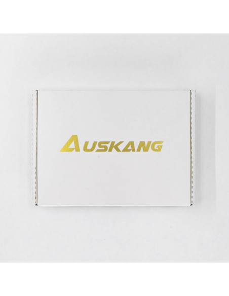 Cargador Portátil Delgado Auskang 5000mAh con Cable Lightning Rosa Cargador Portátil Delgado Auskang 5000mAh con Cable Lightning Rosa