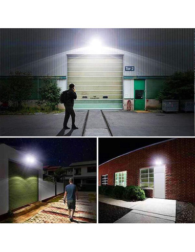 Luz de Inundación LED EMANER con Sensor de Movimiento 28W
