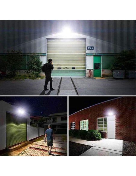Luz de Inundación LED EMANER con Sensor de Movimiento 28W