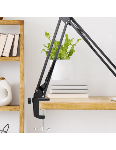 Abrazadera de escritorio SUNMON para soporte de micrófono ajustable