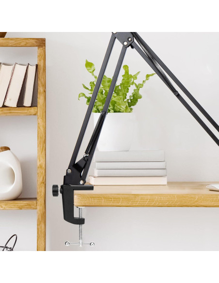 Abrazadera de escritorio SUNMON para soporte de micrófono ajustable