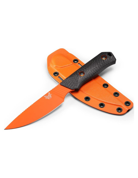 Cuchillo de Caza Benchmade Raghorn 15600OR Fibra Carbono 22.6cm