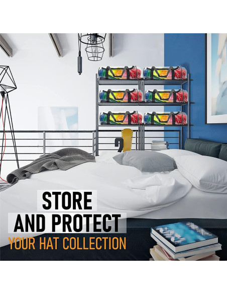 Bolsa de Almacenamiento para Gorras Boxy Concepts - 24 Gorras