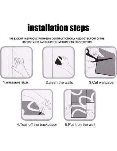 Azulejos Mosaico 3D Autoadhesivos HyFanStr 23.5x23.5cm Paquete 4