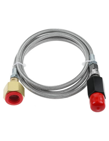 Manguera Adaptadora CO2 TEENGSE 152.4cm Acero Inoxidable