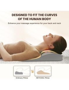 Masajeador de Espalda Shiatsu Heycool HY-1B8 con Calor 3D 2