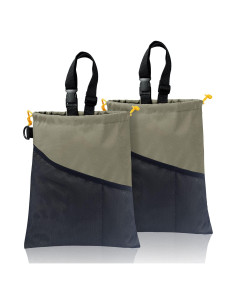 Bolsa de Basura para Coche GNEGNI 2PCS Impermeable 33.66x29.85cm