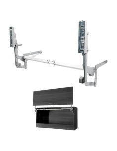 Juego de Bisagras para Puertas de Gabinete HOWHY, Cierre Lento, 60-90 cm