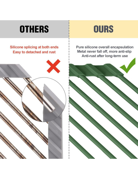 Escurridor de Platos Triangular Tomorotec Verde Militar 40.9x16 cm