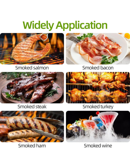 Astillas de Madera Natural Micovay para Ahumador de Cócteles - 8 Sabores