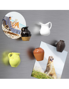 Imanes de Cerámica Mini Jarrón Cacukap - Paquete de 5 2