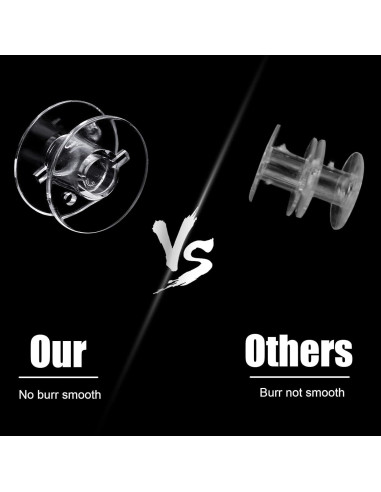 50 Bobinas de Plástico para Máquina de Coser Joyberg - Estándar