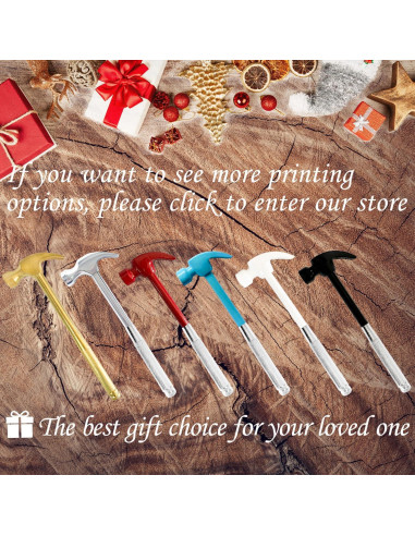 Martillo y destornillador 6 en 1 LASUND, herramientas multifuncionales