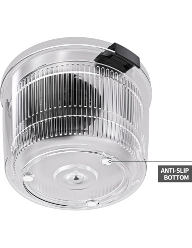 Centrifugadora de Ensalada Cambom 3Qt Negra - Lava y Seca Verduras