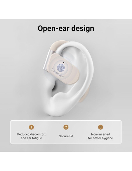 Auriculares Traductor AI ANFIER M9 - Traducción 144 Idiomas Auriculares Traductor AI ANFIER M9 - Traducción 144 Idiomas