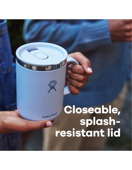 Taza Aislada Hydro Flask 354 ml Aloe con Tapa Resistente Taza Aislada Hydro Flask 354 ml Aloe con Tapa Resistente