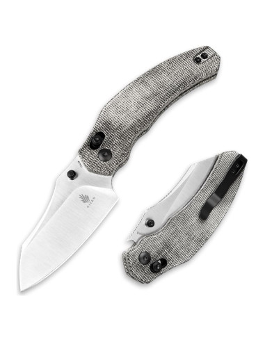 Cuchillo de bolsillo Kizer Bulldog 3" hoja Sheepsfoot EDC