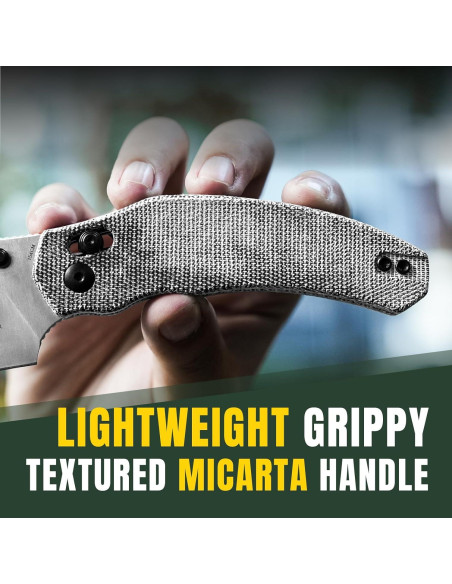 Cuchillo de bolsillo Kizer Bulldog 3" hoja Sheepsfoot EDC Cuchillo de bolsillo Kizer Bulldog 3" hoja Sheepsfoot EDC