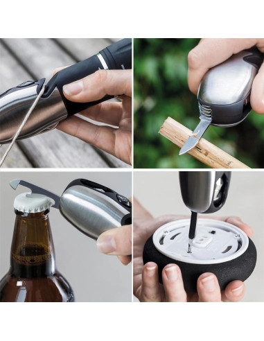 Linterna LED Multiherramienta GaiGaiMall 7 en 1 para Emergencias