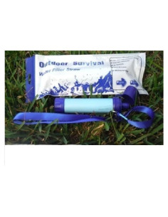 Filtro de Agua Portátil Galaxy con Pajilla 17.8 cm para Camping