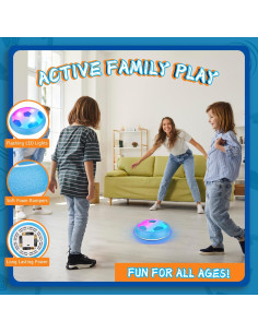 Pelota de Fútbol Flotante LED Nazano 18 cm para Niños 2