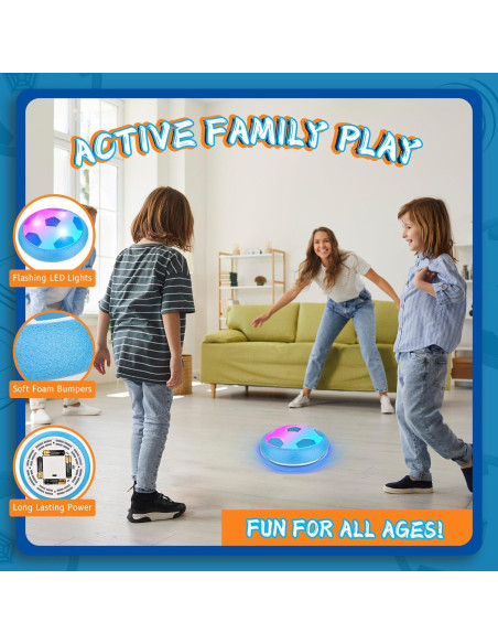 Pelota de Fútbol Flotante LED Nazano 18 cm para Niños