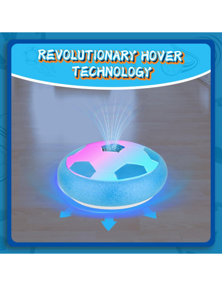 Pelota de Fútbol Flotante LED Nazano 18 cm para Niños