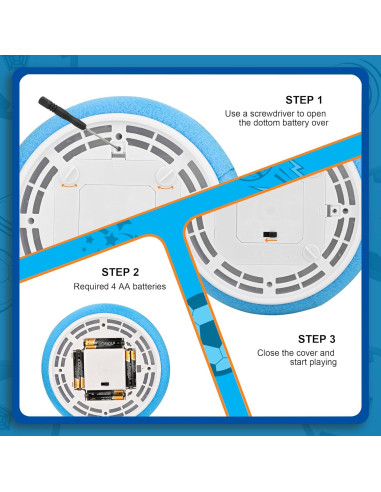Pelota de Fútbol Flotante LED Nazano 18 cm para Niños