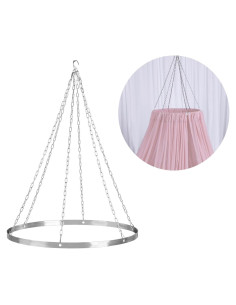 Kit de Cortinas de Techo Colgantes PakiInno 30.48 cm Plateado