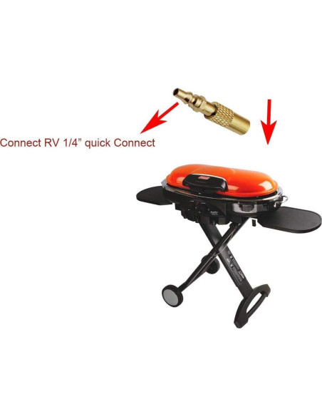 Adaptador de Gas MENSI 1/4" Conector Rápido para Coleman