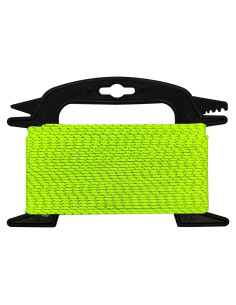 Cuerda Paracord Reflectante 2mm LUYADIN 20m 108kg Verde