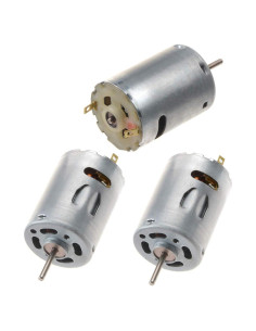 Motor Eléctrico Mini DC YXQ 12V 6000RPM 3 Piezas para Juguetes