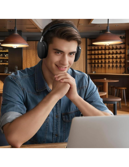 Funda de Silicona 3 en 1 para Auriculares AirPods Max - Negro