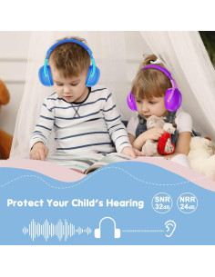 Auriculares ProCase para Niños con Cancelación de Ruido - 2 Paquete 2