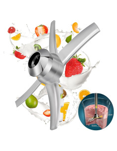 Cuchilla de Reemplazo Incycall para Ninja Creami NC500 - Acero Inoxidable