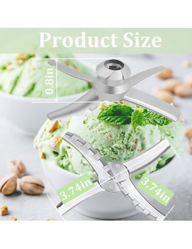 Cuchilla de Reemplazo Incycall para Ninja Creami NC500 - Acero Inoxidable