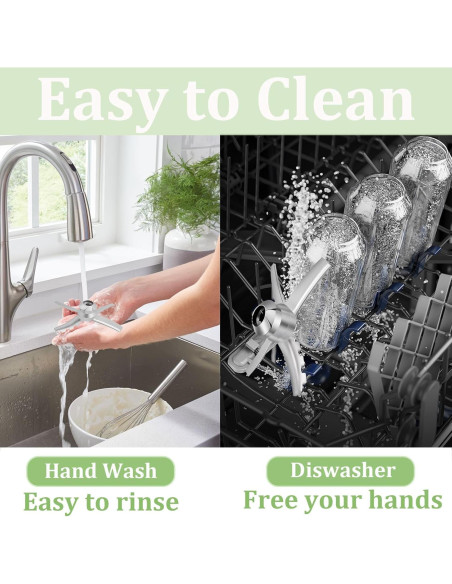 Cuchilla de Reemplazo Incycall para Ninja Creami NC500 - Acero Inoxidable